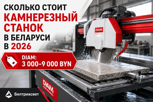 Сколько стоит камнерезный станок в Беларуси