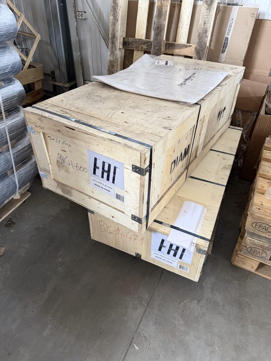 Упаковка для транспортной компании — камнерезное оборудование DIAM, Белтриасвет, доставка по Беларуси